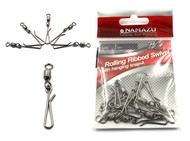    . Namazu ROLLING RIBBED SWIVEL WITH HANGING SNAP-A, . BN, . 4 (.10 )